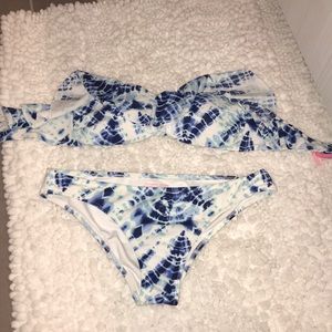 VS tie dye bikini set S